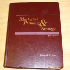 Couverture du produit · Marketing Planning and Strategy