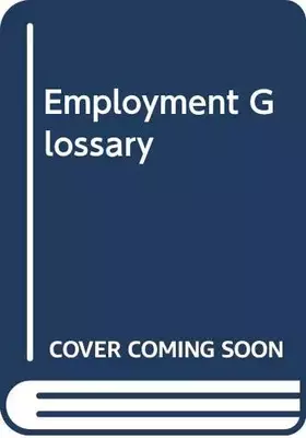 Couverture du produit · Employment Glossary