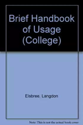 Couverture du produit · Heath's Brief Handbook of Usage