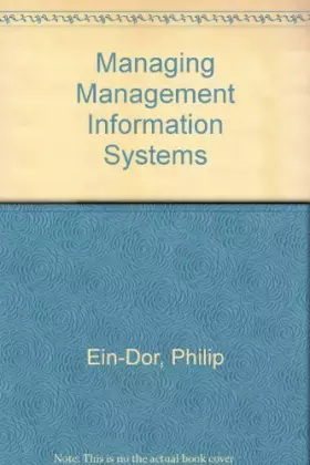 Couverture du produit · Managing management information systems