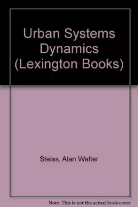 Couverture du produit · Urban systems dynamics