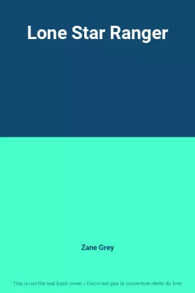 Couverture du produit · Lone Star Ranger