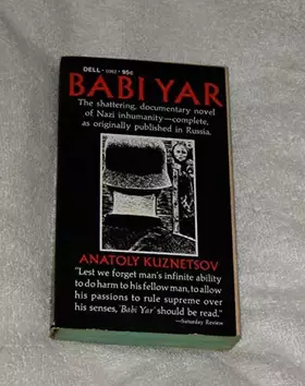 Couverture du produit · BABI YAR