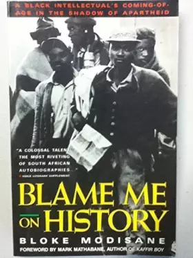 Couverture du produit · Blame Me on History