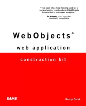Couverture du produit · WebObjects Web Application Construction Kit