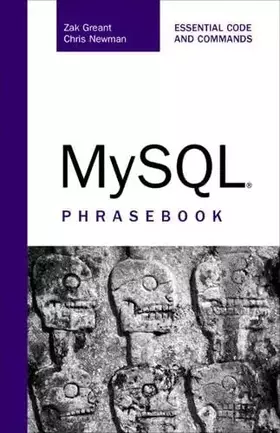 Couverture du produit · MySQL Phrasebook