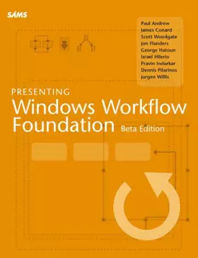 Couverture du produit · Presenting Windows Workflow Foundation
