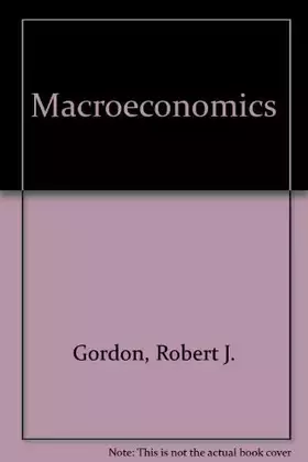 Couverture du produit · Macroeconomics