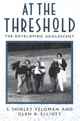Couverture du produit · At the Threshold: The Developing Adolescent