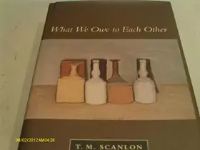 Couverture du produit · What We Owe to Each Other