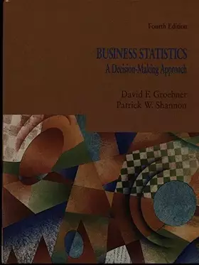Couverture du produit · Business statistics: A decision-making approach