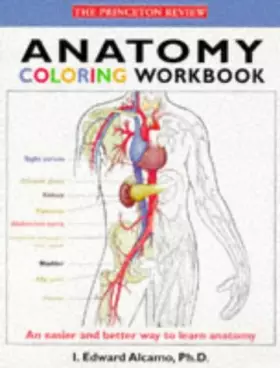 Couverture du produit · Anatomy Coloring Workbook (Princeton Review)