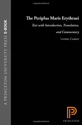 Couverture du produit · The Periplus Maris Erythraei: Text with Introduction, Translation, and Commentary
