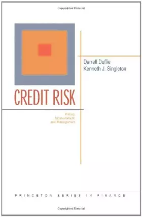 Couverture du produit · Credit Risk  - Pricing, Measurement, & Management