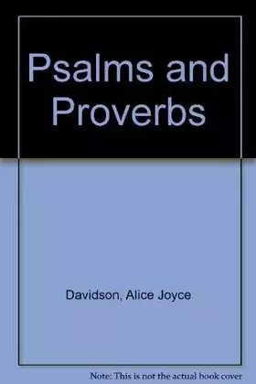 Couverture du produit · Psalms and Proverbs