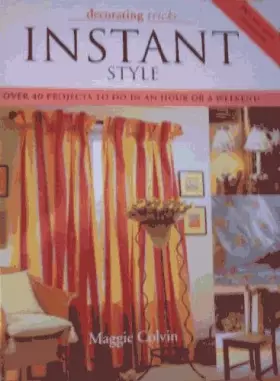 Couverture du produit · Decorating Tricks: Instant Style