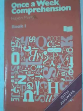 Couverture du produit · Once a Week Comprehension: Bk. 1