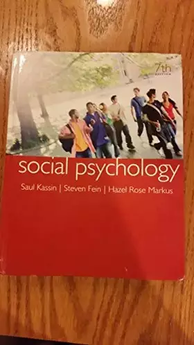 Couverture du produit · Social Psychology