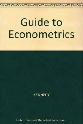 Couverture du produit · A Guide to Econometrics
