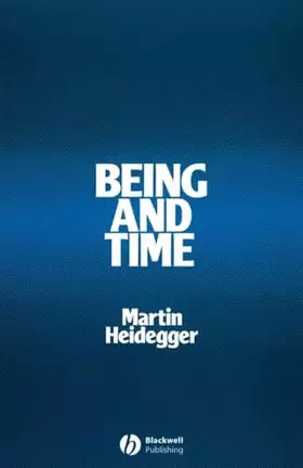 Couverture du produit · Being and Time