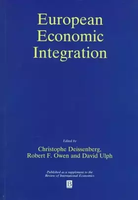 Couverture du produit · European Economic Integration