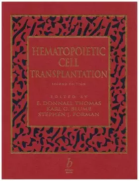 Couverture du produit · Hematopoietic Cell Transplantation Second Edition