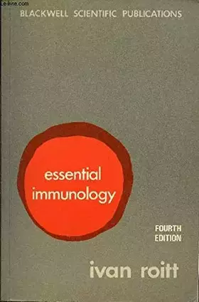 Couverture du produit · Essential Immunology -1985 publication.