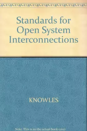 Couverture du produit · Standards for Open System Interconnections