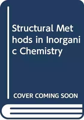 Couverture du produit · Structural methods in inorganic chemistry