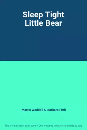 Couverture du produit · Sleep Tight Little Bear