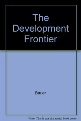 Couverture du produit · The Development Frontier: Essays in Applied Economics