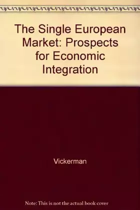Couverture du produit · Single European Market