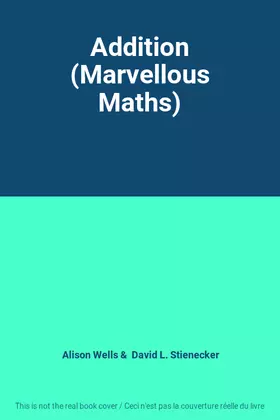 Couverture du produit · Addition (Marvellous Maths)