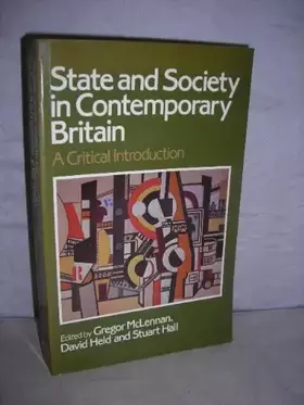 Couverture du produit · State and Society in Contemporary Britain