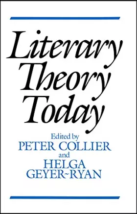 Couverture du produit · Literary Theory Today