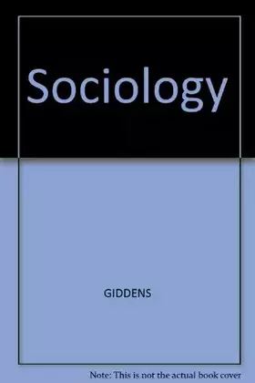 Couverture du produit · Sociology