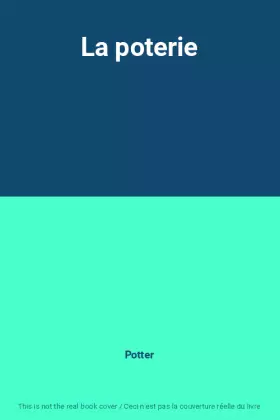Couverture du produit · La poterie