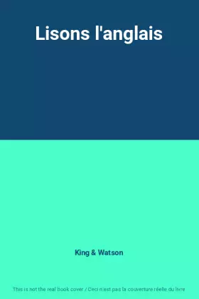 Couverture du produit · Lisons l'anglais