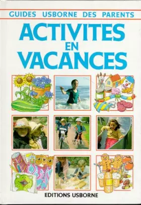 Couverture du produit · Les activités en vacances