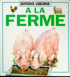 Couverture du produit · A LA FERME