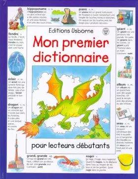 Couverture du produit · Mon premier dictionnaire. Pour lecteurs débutants
