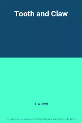 Couverture du produit · Tooth and Claw