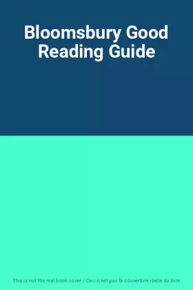 Couverture du produit · Bloomsbury Good Reading Guide