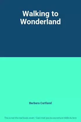 Couverture du produit · Walking to Wonderland
