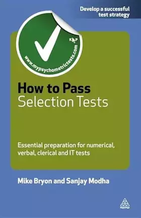 Couverture du produit · How to Pass Selection Tests: Essential Preparation for Numerical Verbal Clerical and IT Tests (Testing Series)
