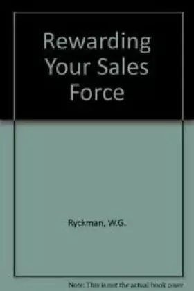 Couverture du produit · Rewarding Your Sales Force
