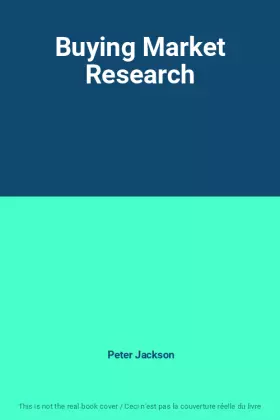 Couverture du produit · Buying Market Research