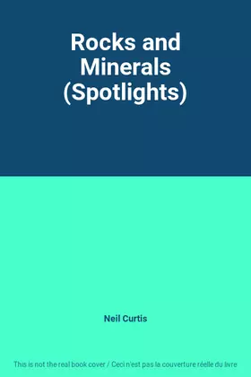 Couverture du produit · Rocks and Minerals (Spotlights)