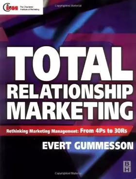Couverture du produit · Total Relationship Marketing (CIM Professional Development)