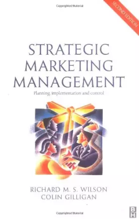 Couverture du produit · Strategic Marketing Management: Planning, Implementation and Control